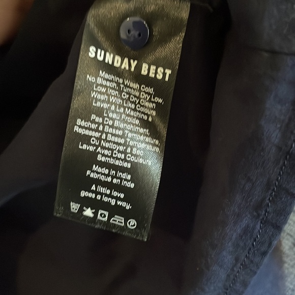 Aritzia Sunday Best Cotton Peasant Dress - Picture 7 of 9